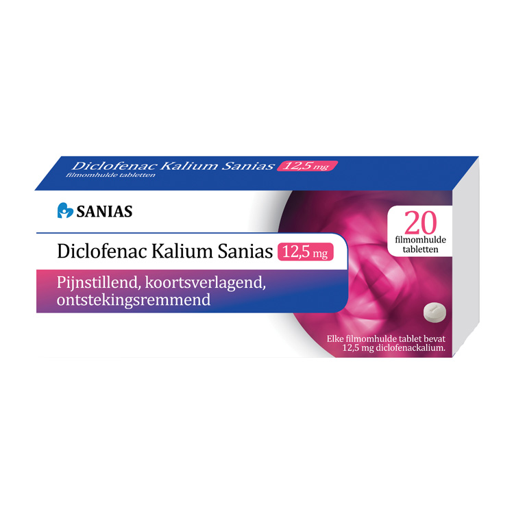 SANIAS DICLOFENAC KALIUM 12.5MG