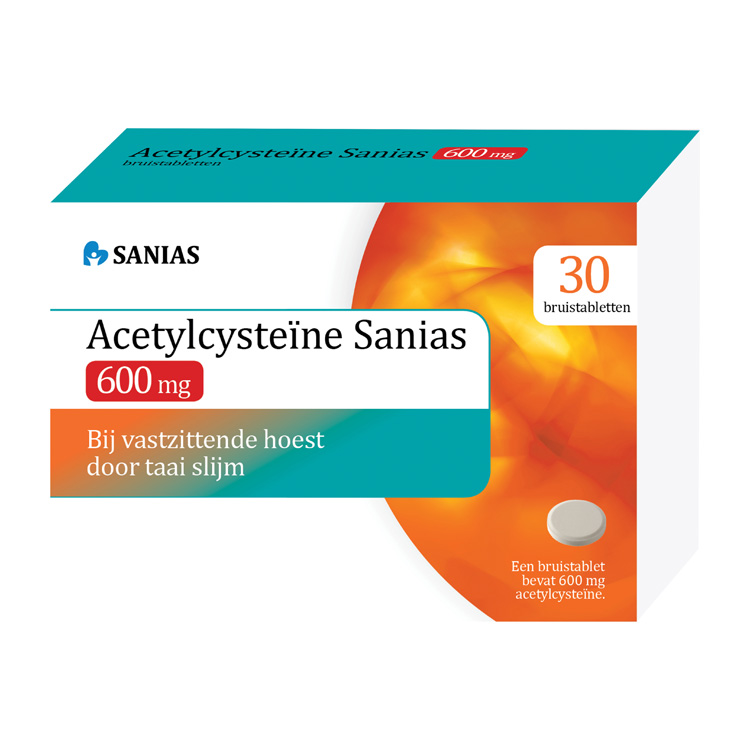SANIAS ACETYLCYSTEINE BRUISTABLET