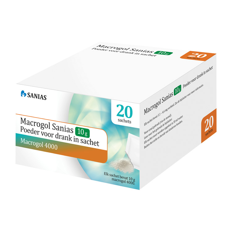 SANIAS MACROGOL POEDER VOOR DRANK 10G