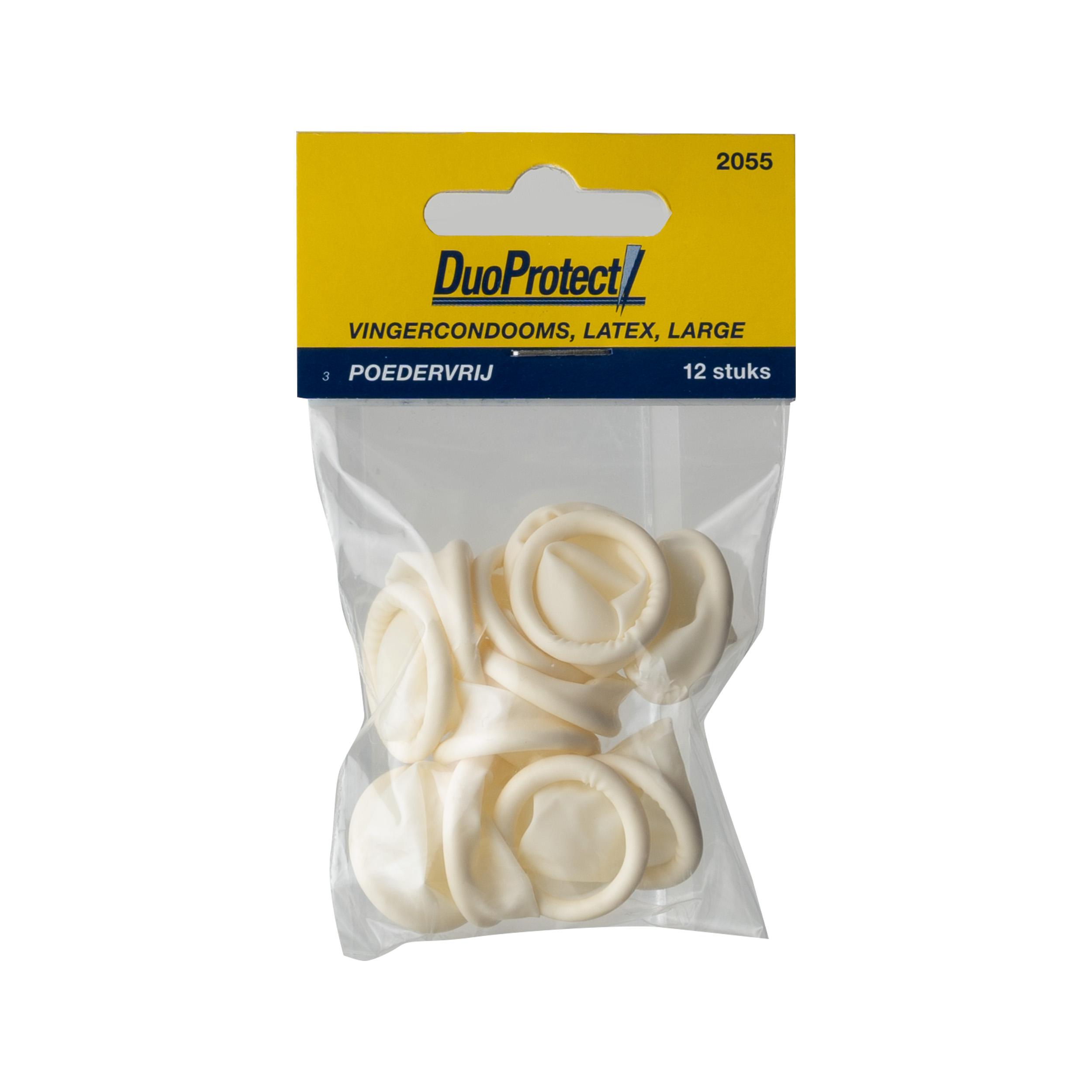 DUOPROTECT VINGERCONDOOMS 2055 LARGE