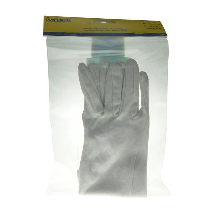 DUOPROTECT HANDSCHOENEN MEDIUM 100% KATOEN 6120