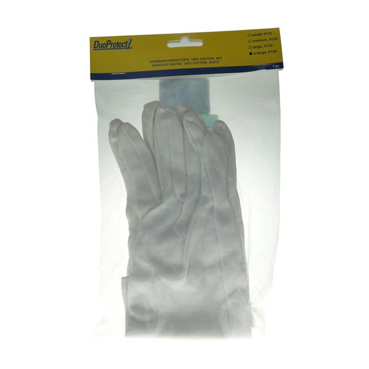 DUOPROTECT HANDSCHOENEN X-LARGE 100% KATOEN 6150