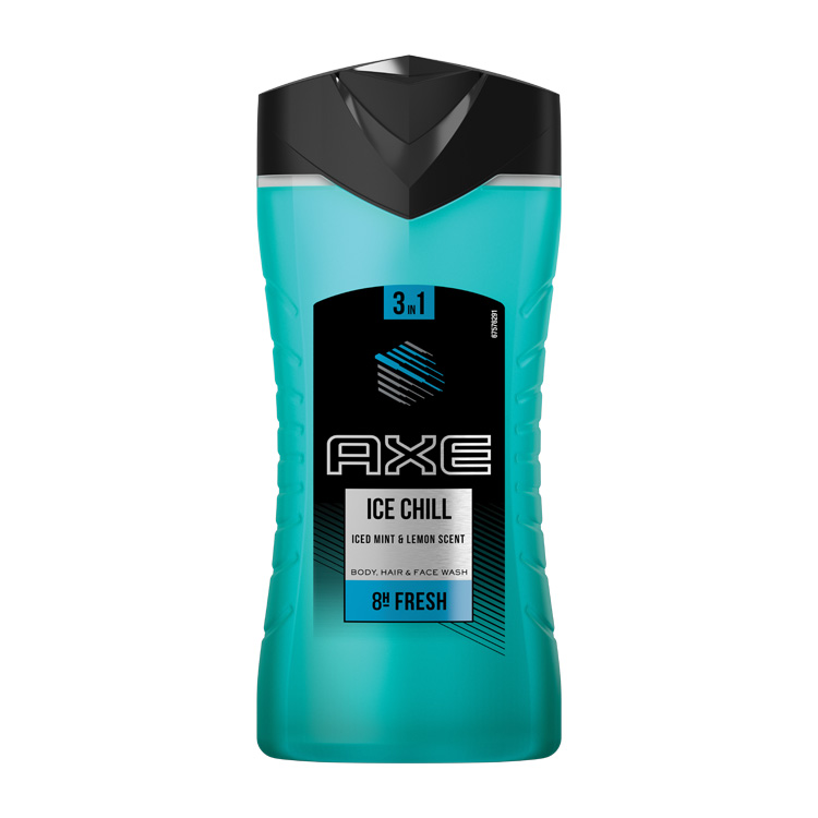 AXE DOUCHE GEL ICE CHILL
