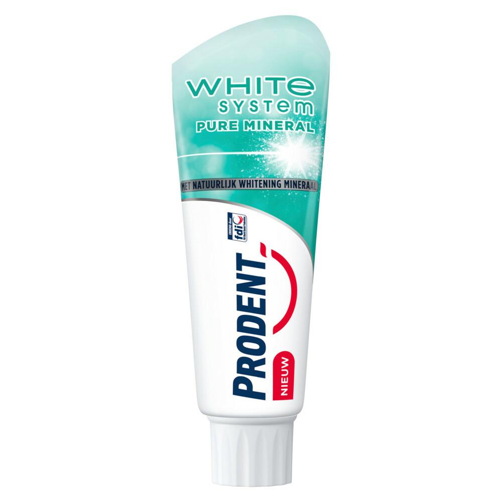 PRODENT TANDPASTA WHITE SYSTEM PURE MINERALS