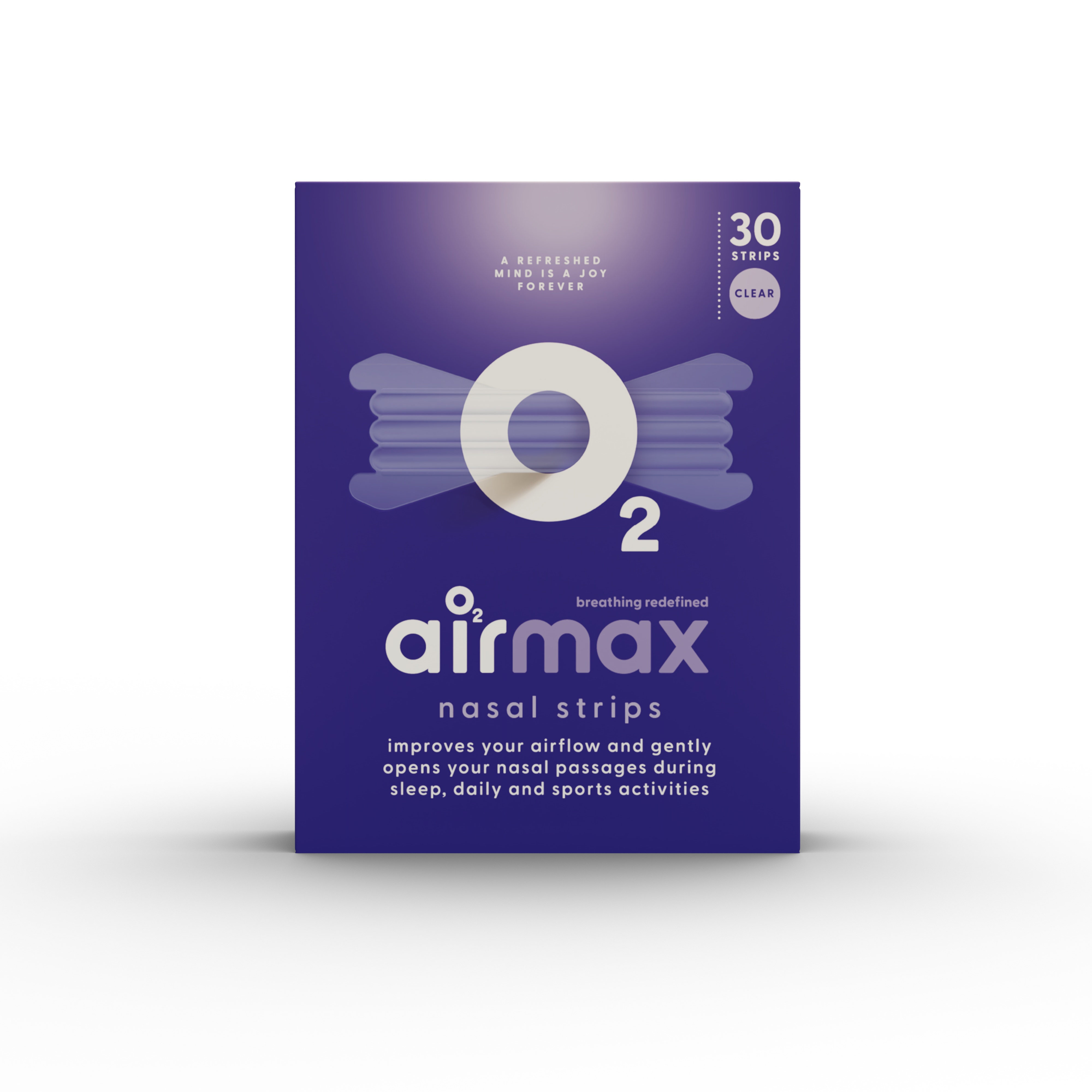 AIRMAX NASAL STRIP CLEAR