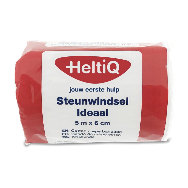 HELTIQ STEUNWINDSEL ELASTISCH 6CM