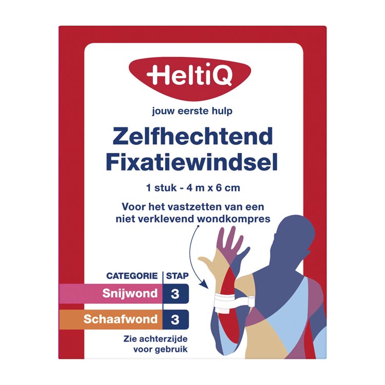 HELTIQ ZELFHECHTEND FIXATIEW. 6CM