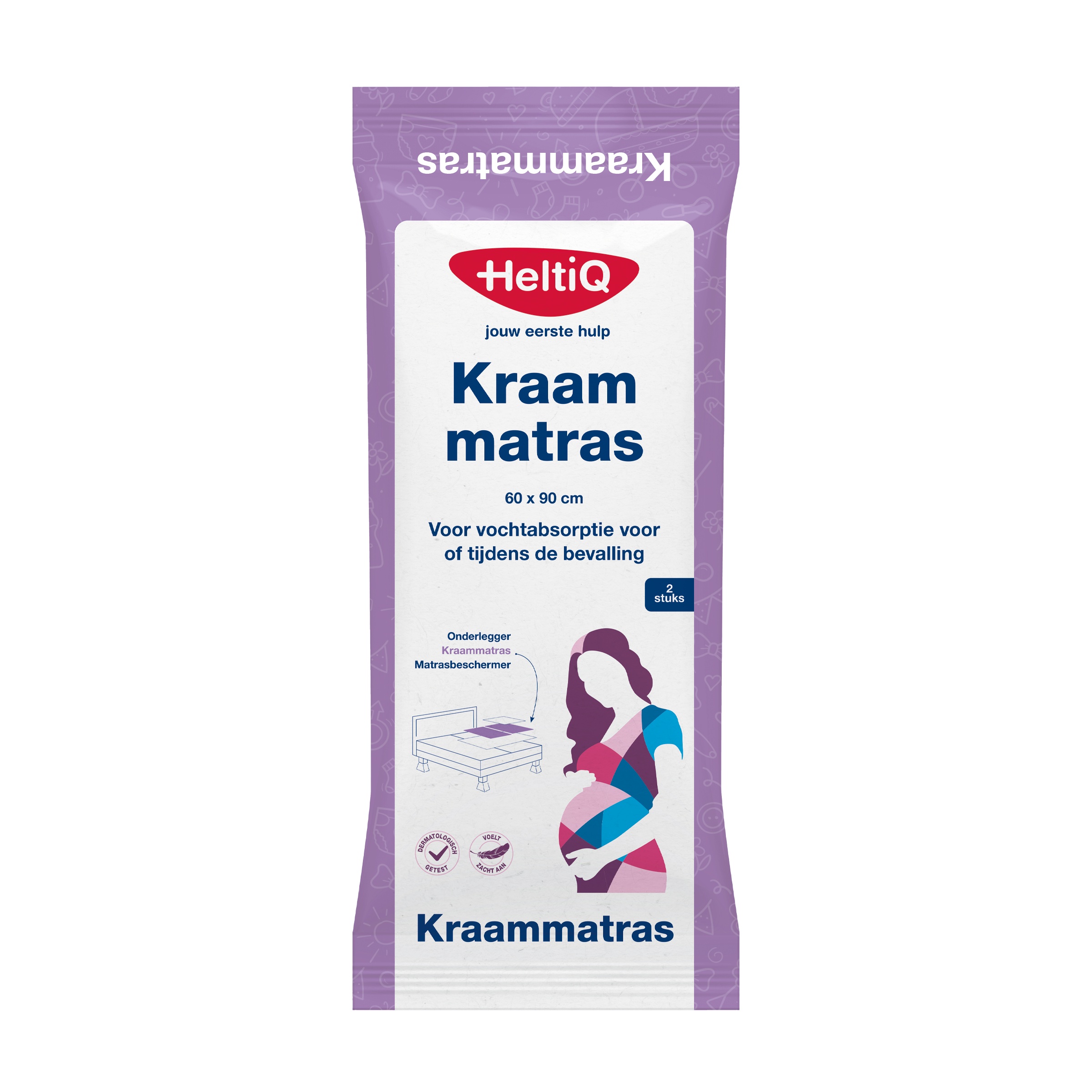 HELTIQ KRAAMMATRAS 60x90CM