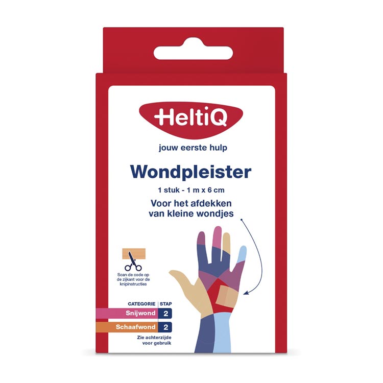 HELTIQ WONDPLEISTER ELASTISCH 1x6CM