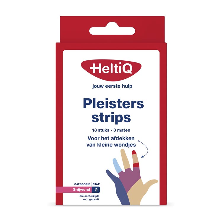 HELTIQ PLEISTERSTRIPS 5 MATEN ASS