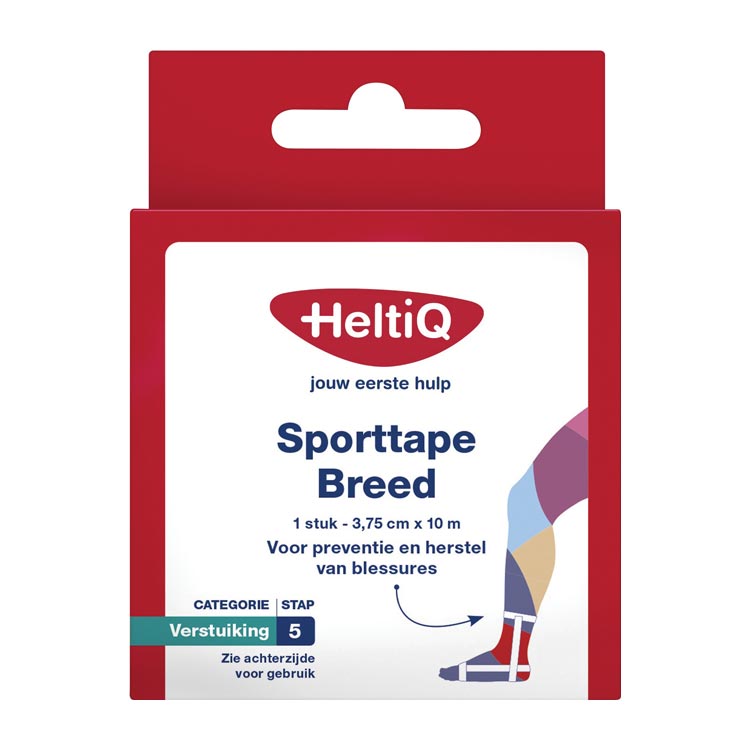 HELTIQ SPORTTAPE BREED 3.75CM X 10M