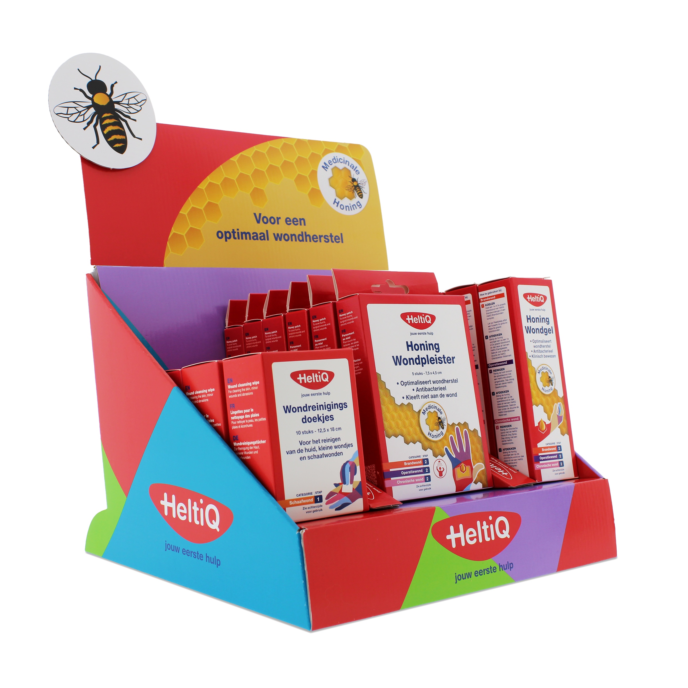 DISP HELTIQ TOONBANKDISPLAY HONING