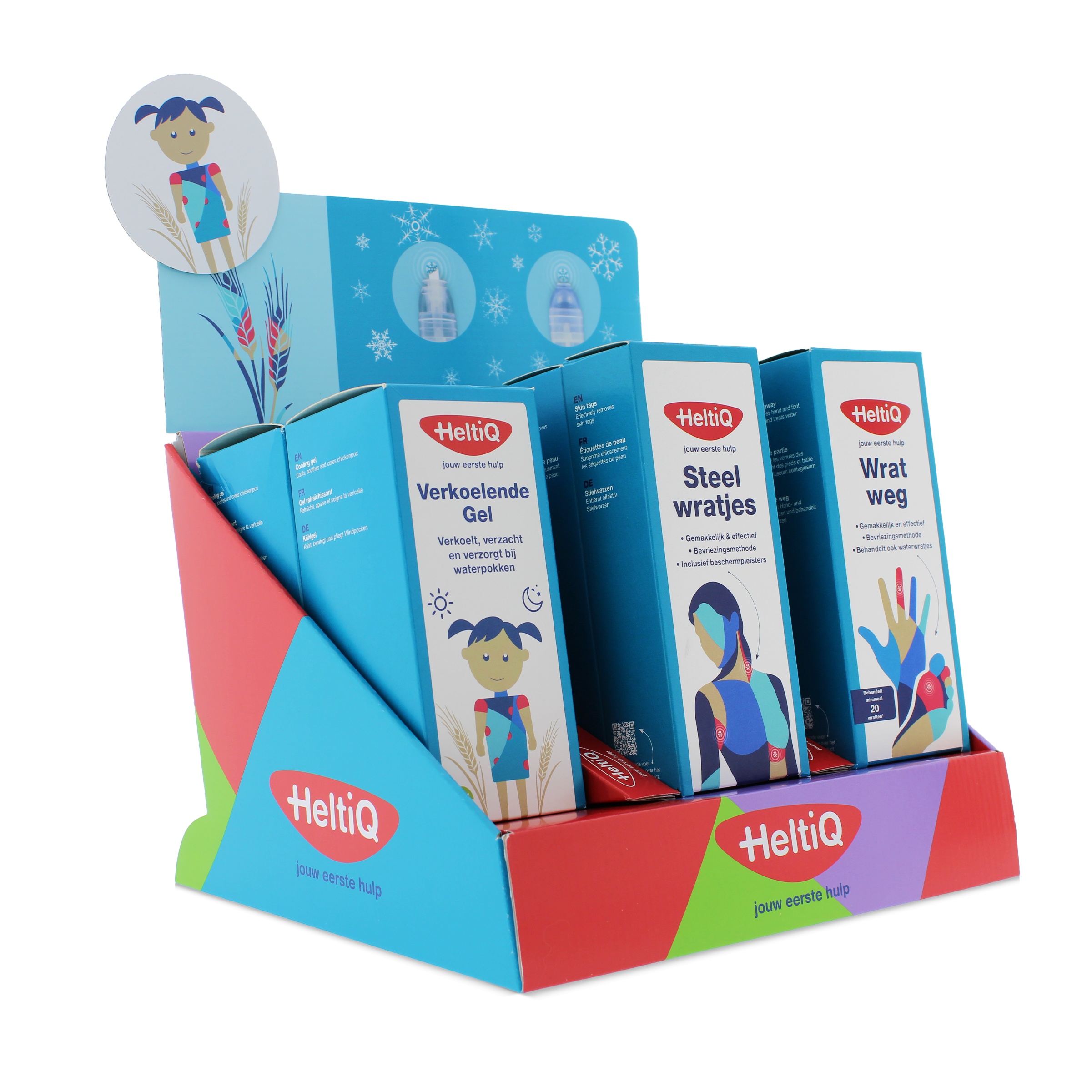 DISP HELTIQ TOONBANKDISPLAY HUID