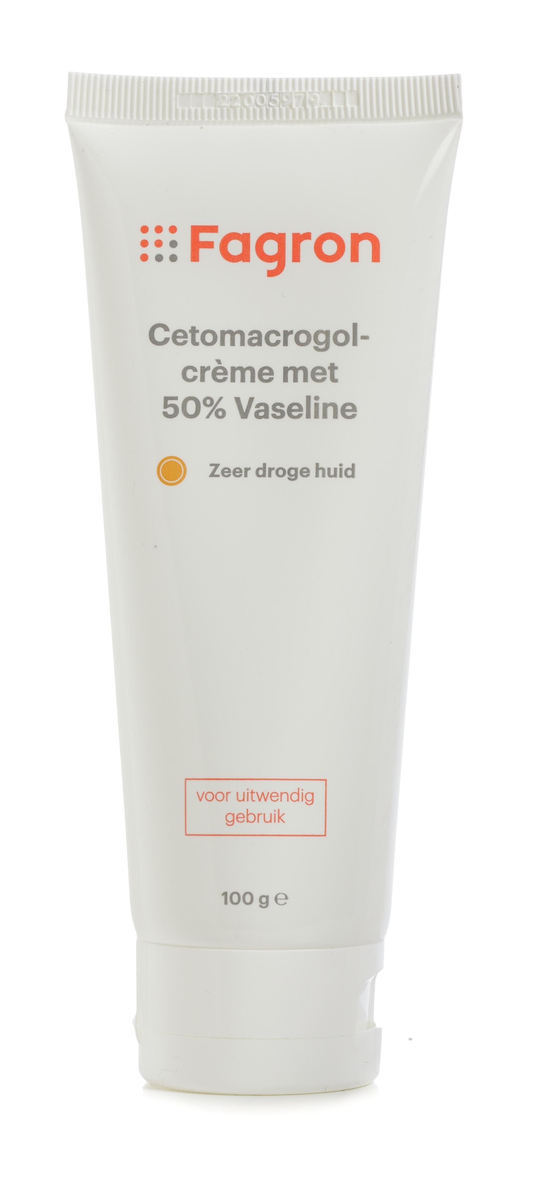 FAGRON CETOMACROGOLCREME   50% VASELINE
