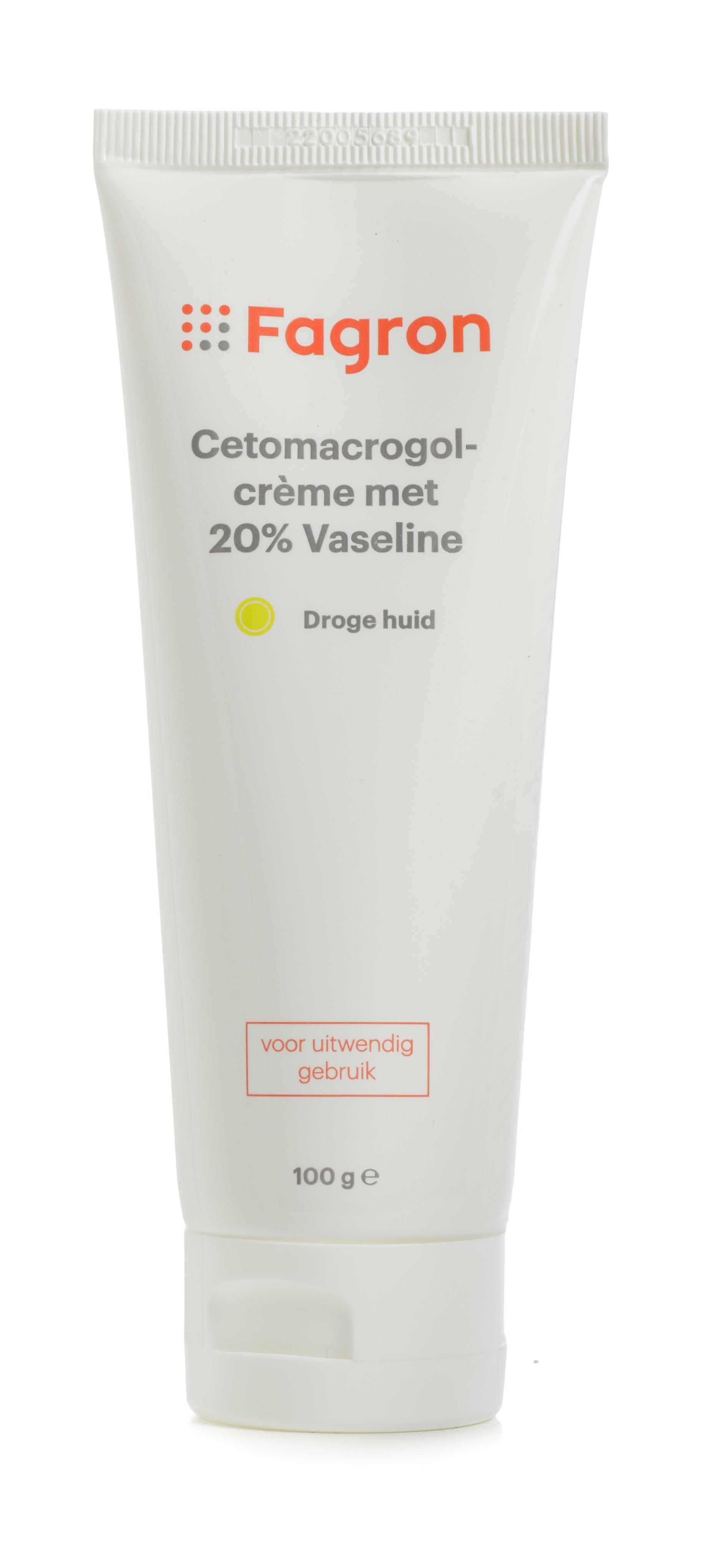 FAGRON CETOMACROGOLCREME   20% VASELINE