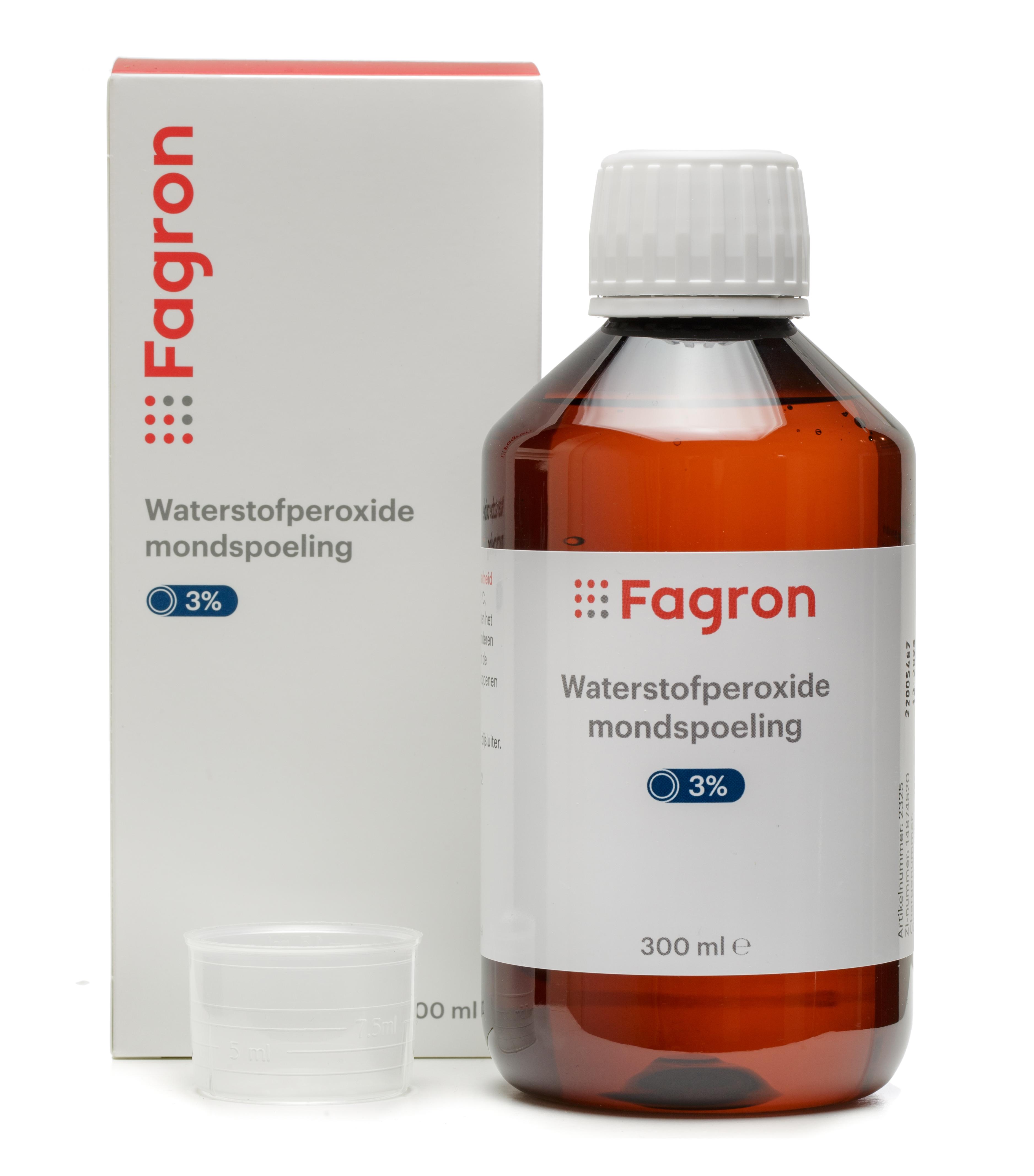FAGRON MONDSPOELING WATERSTOFPEROXIDE 3%