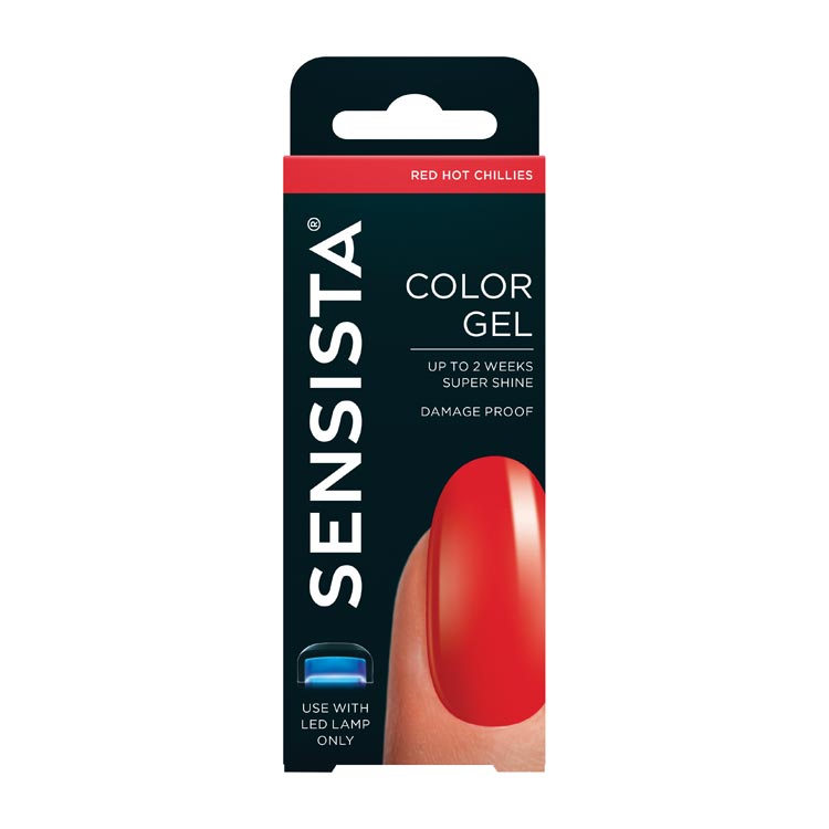 SENSISTA COLOR GEL RED HOT CHILLES