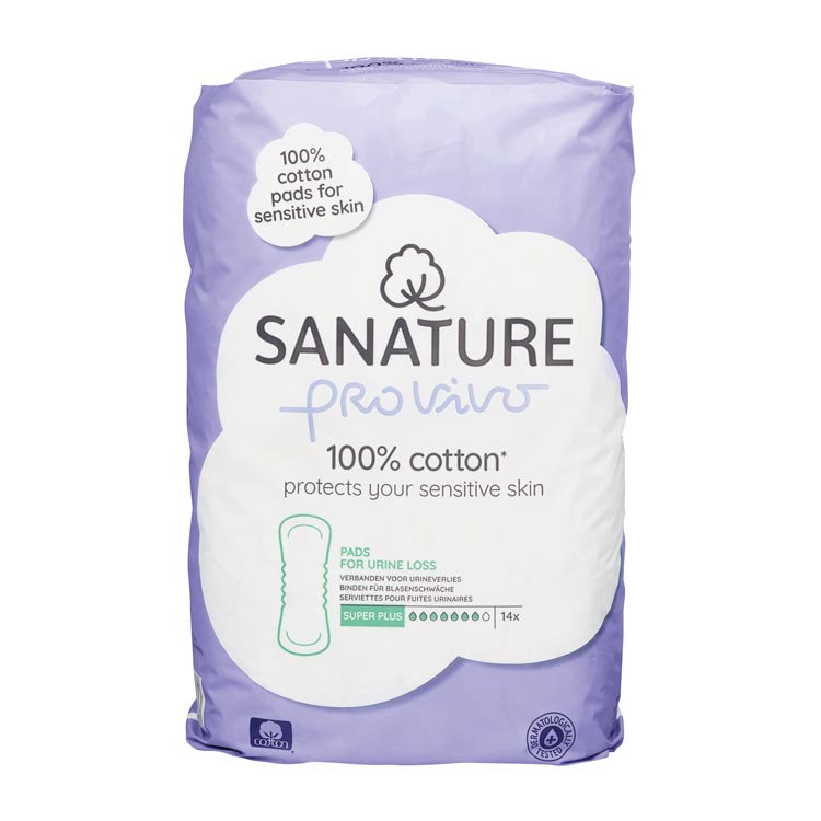 SANATURE PRO VIVO KATOENEN INCONTINENTIEVERBAND SUPER PLUS