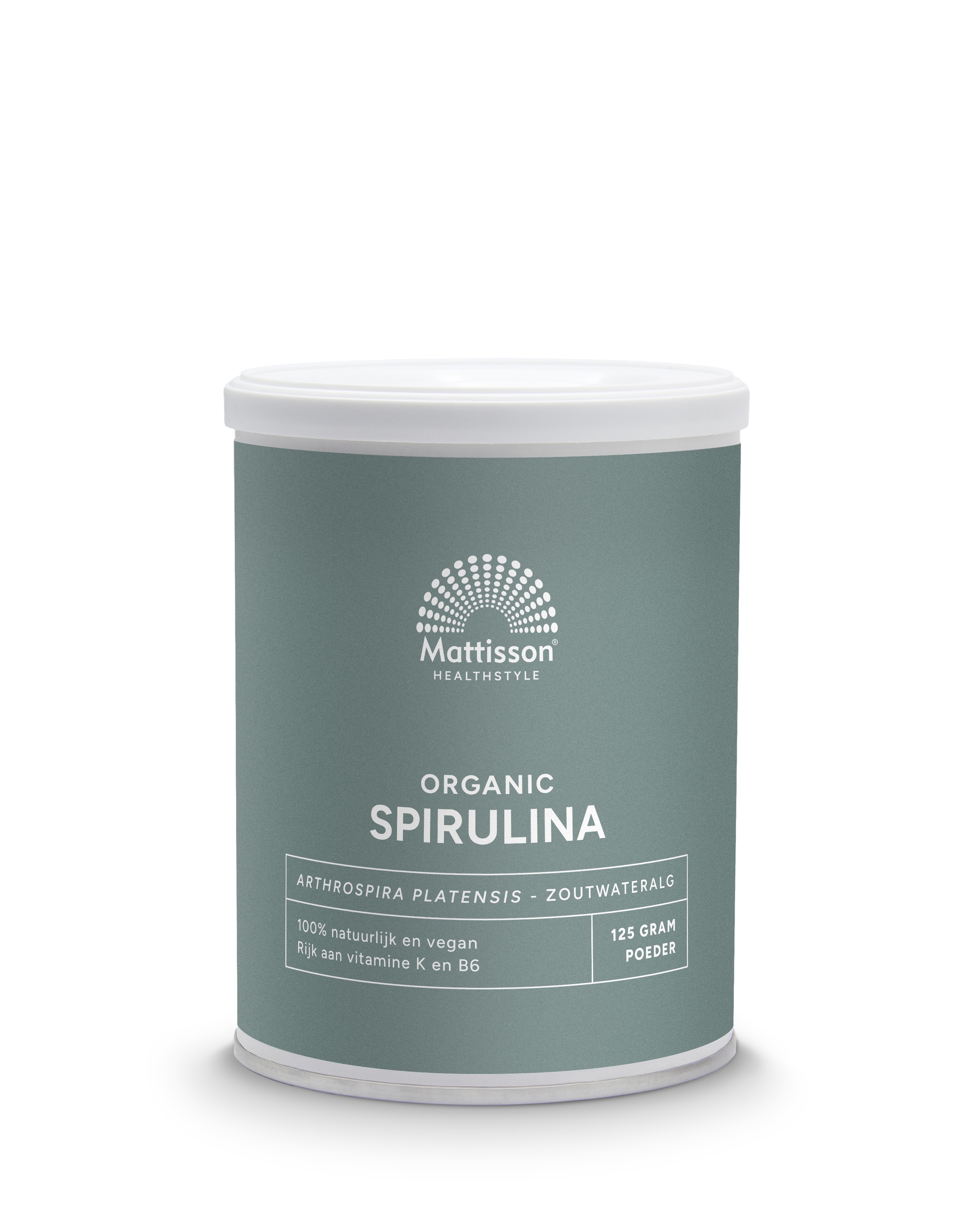 MATTISSON BIOLOGISCHE SPIRULINA POEDER -NL-BIO-01