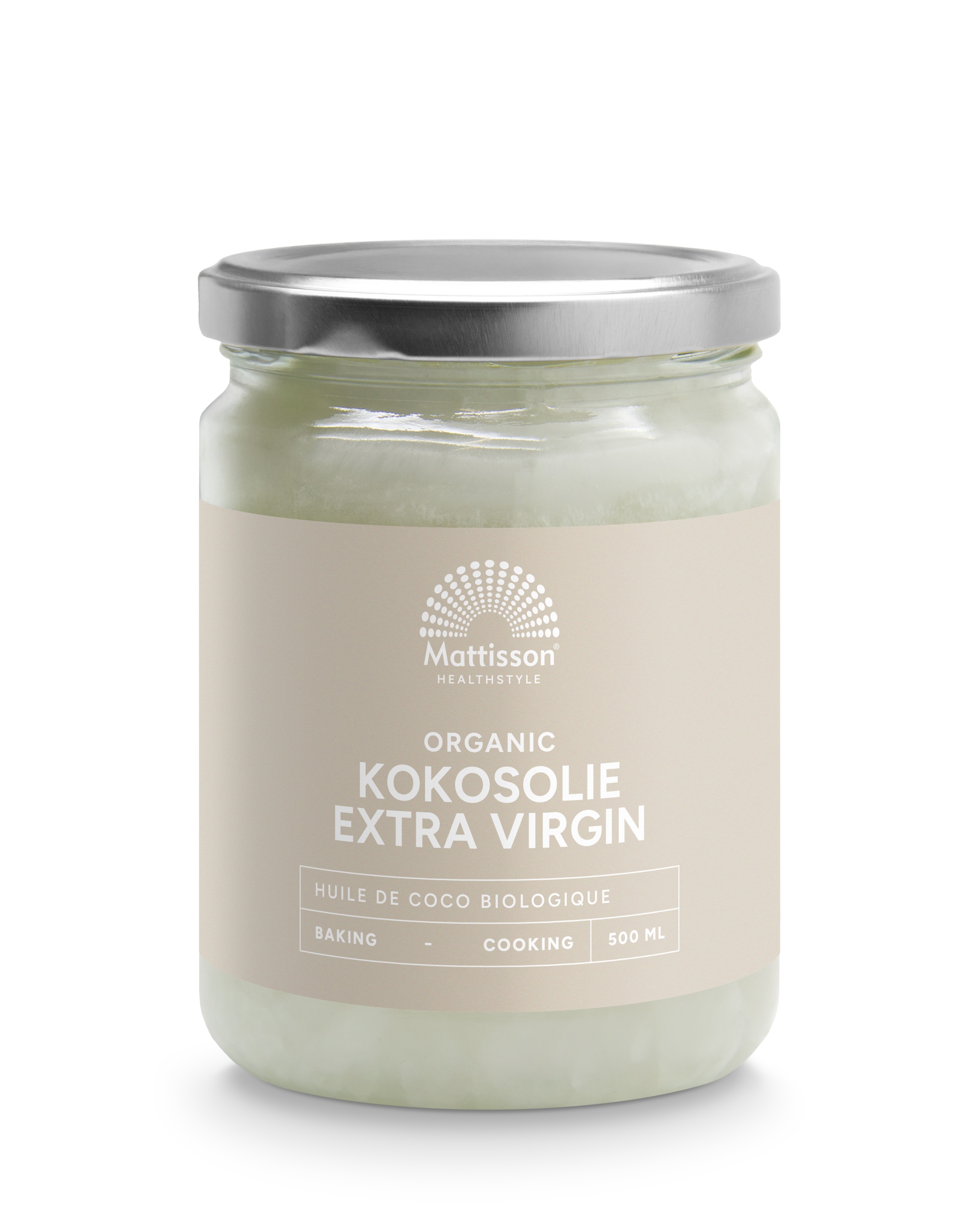 MATTISSON ABSOLUTE KOKOSNOOT OLIE EXTRA VIRGIN BIO RAW -NL-BIO-01