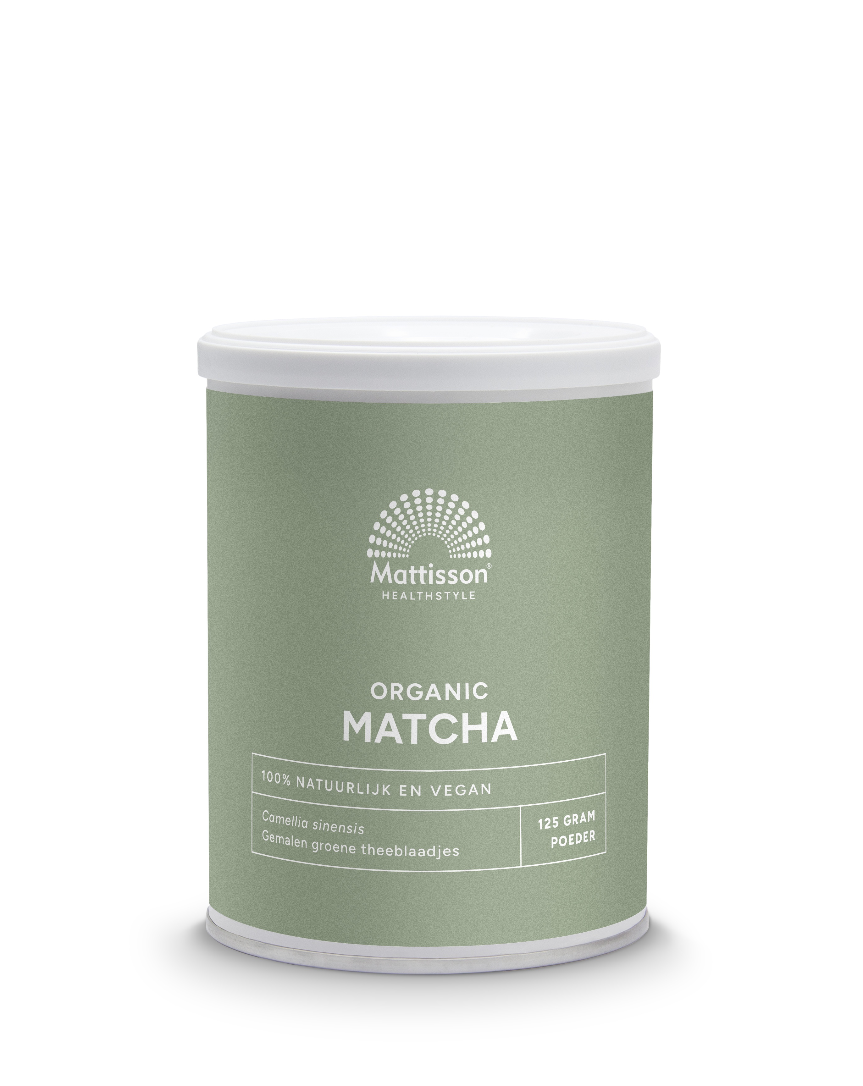 MATTISSON BIOLOGISCHE MATCHA POEDER -NL-BIO-01