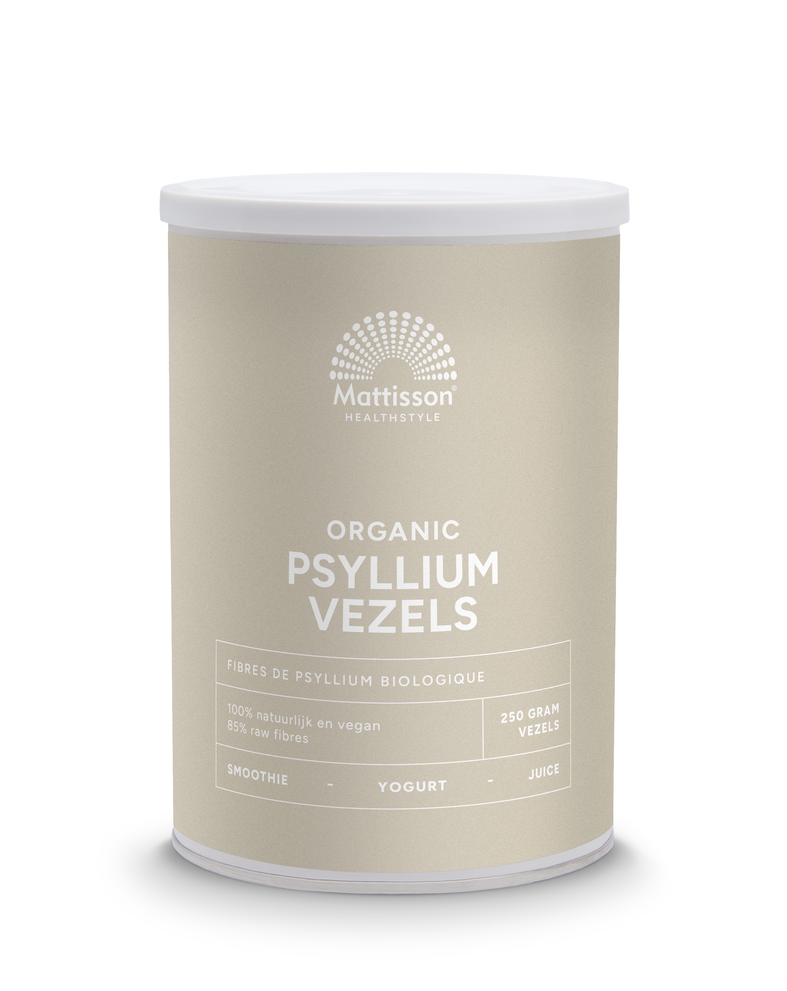 MATTISSON BIOLOGISCHE PSYLLIUM VEZELS -NL-BIO-01