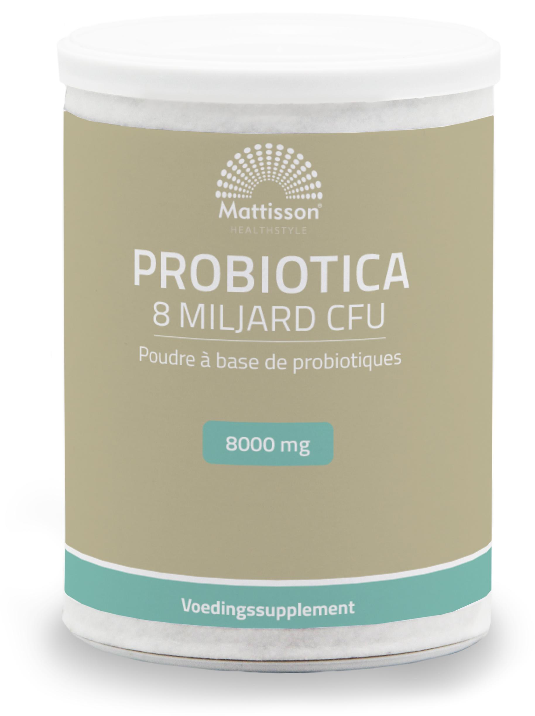 MATTISSON PROBIOTICA POEDER 8 MILJARD CFU