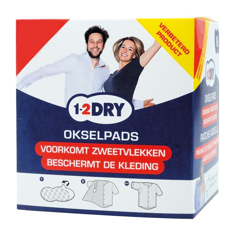 1-2 DRY OKSELPADS MEDIUM WIT