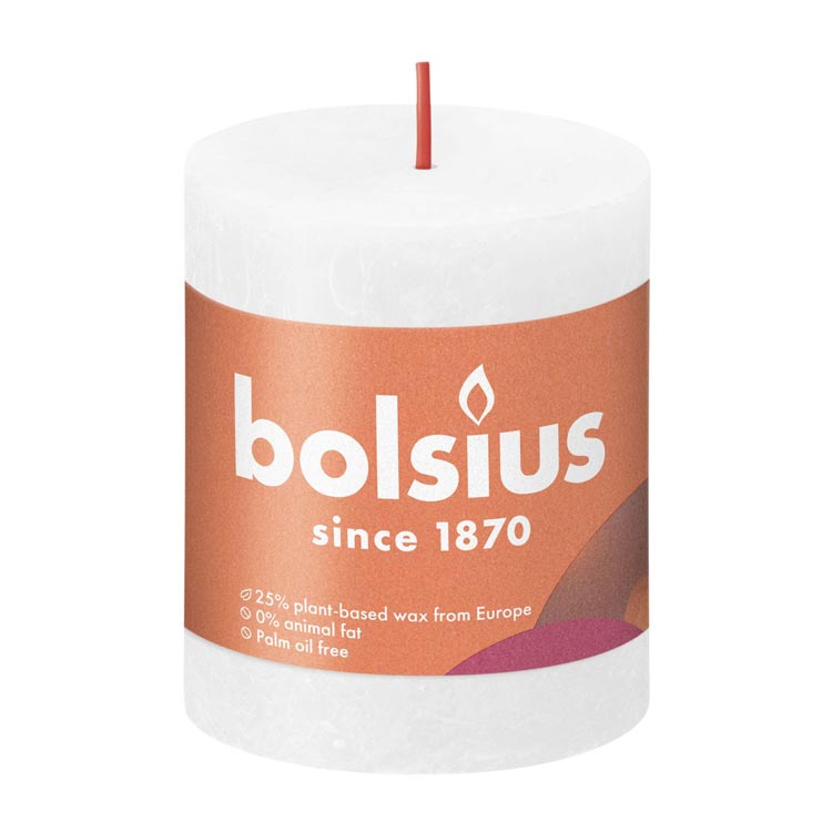 BOLSIUS SHINE STOMPKAARS 80x68 CLOUDY WHITE