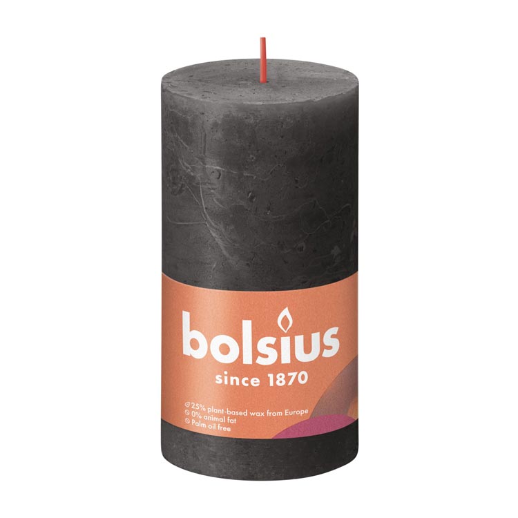 BOLSIUS SHINE STOMPKAARS 130x68 STORMY GREY