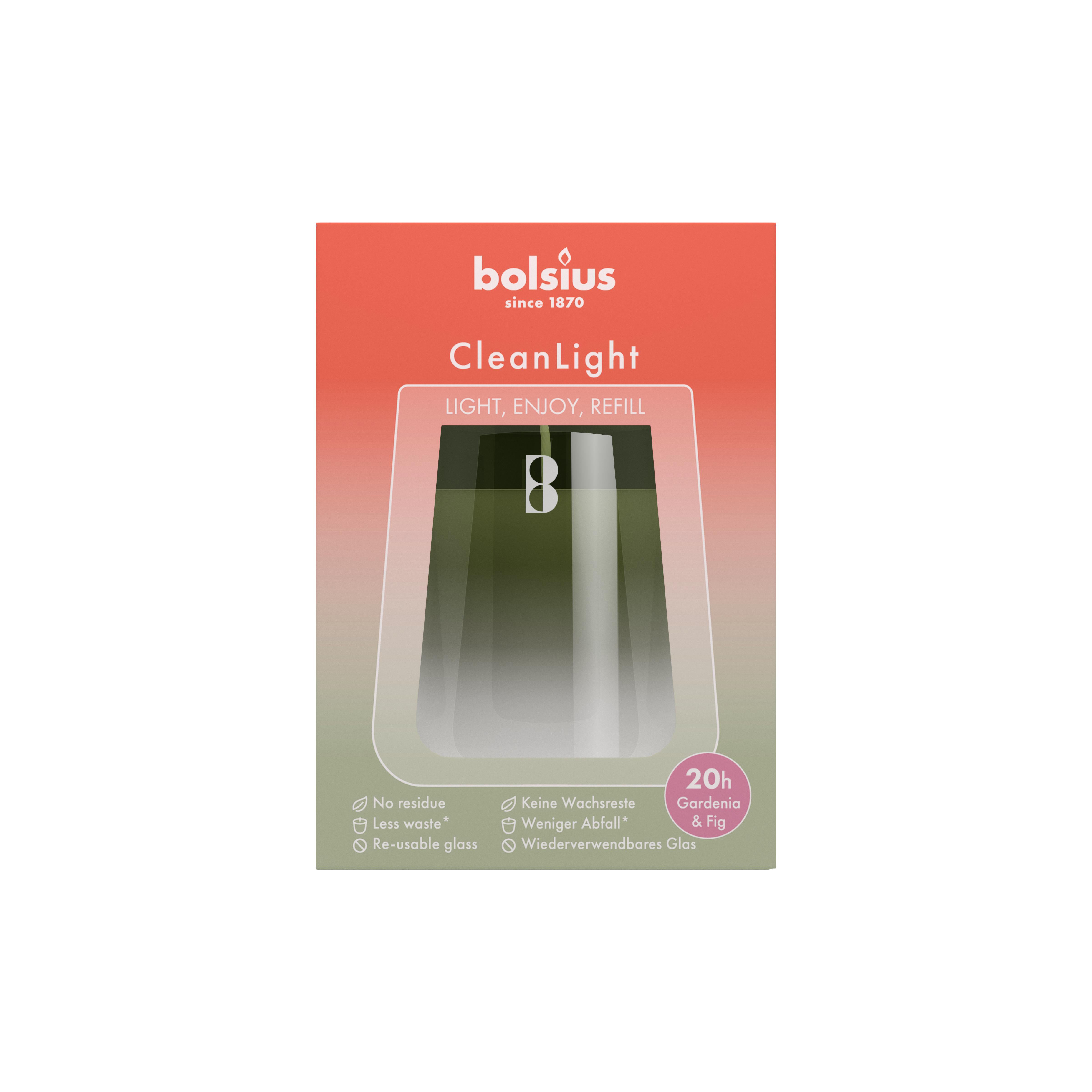 BOLSIUS CLEAN LIGHT STARTERKIT GARDENIA/FIG