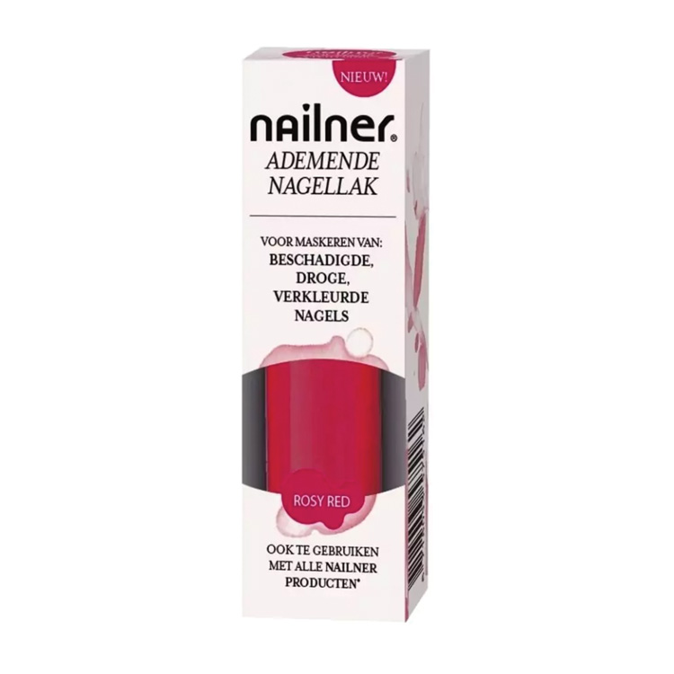 NAILNER ADEMENDE NAGELLAK ROSY RED
