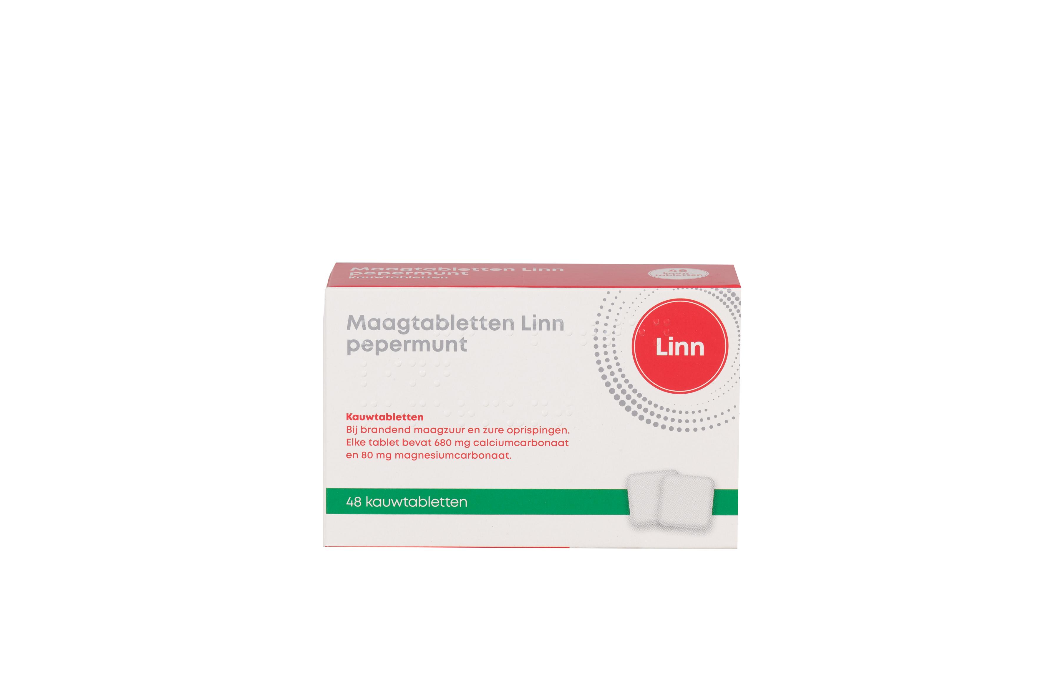 LINN MAAGTABLETTEN PEPERMUNT