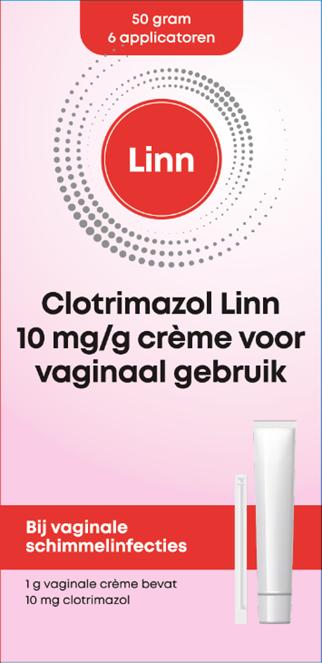 LINN VAGINALE CREME CLOTRIMAZOL 10MG