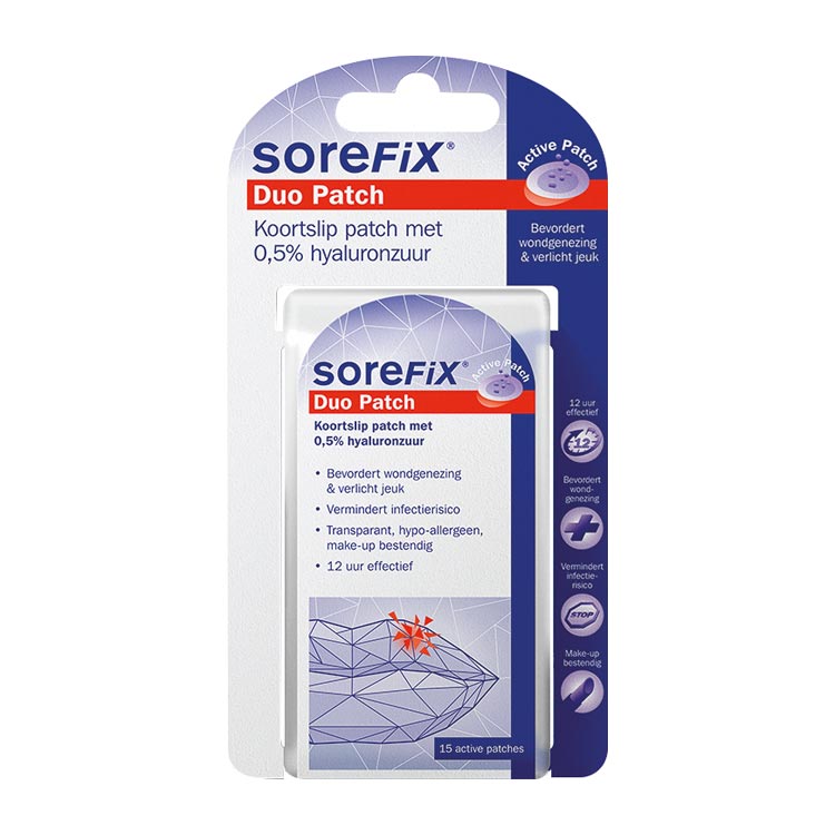 SOREFIX DUO PATCH KOORTSLIP