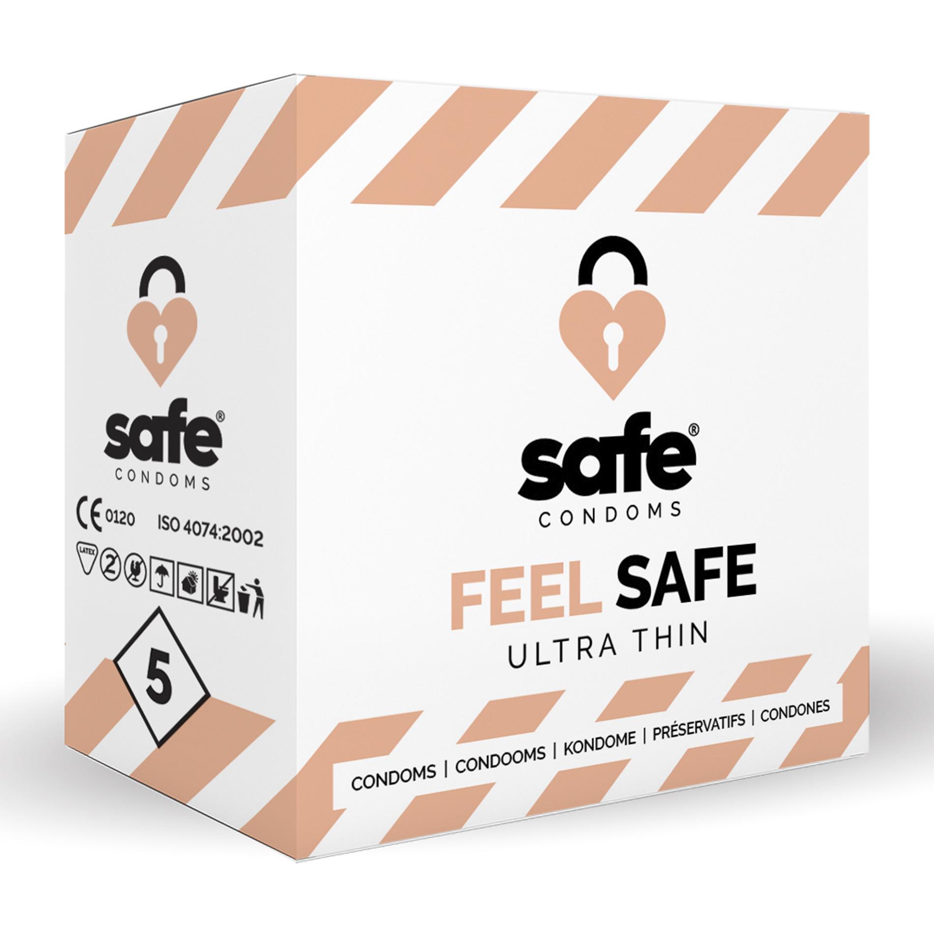 SAFE FEEL SAFE CONDOOMS ULTRA THIN
