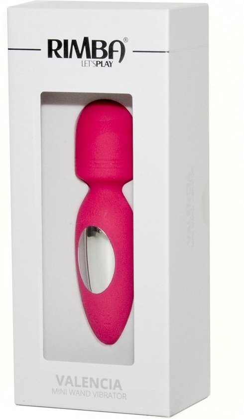 RIMBA TOYS VALENCIA MINI WAND VIBRATOR ROZE