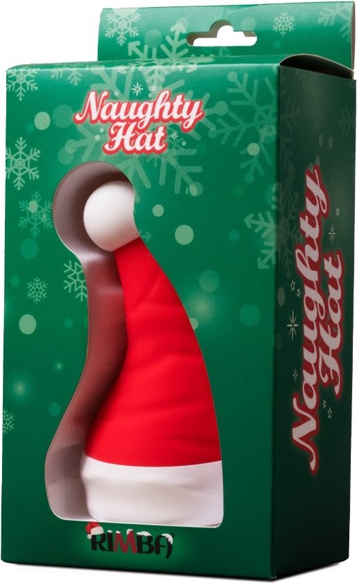 RIMBA NAUGHTY HAT KERST VIBRATOR MET CLITORIS STIMULATOR