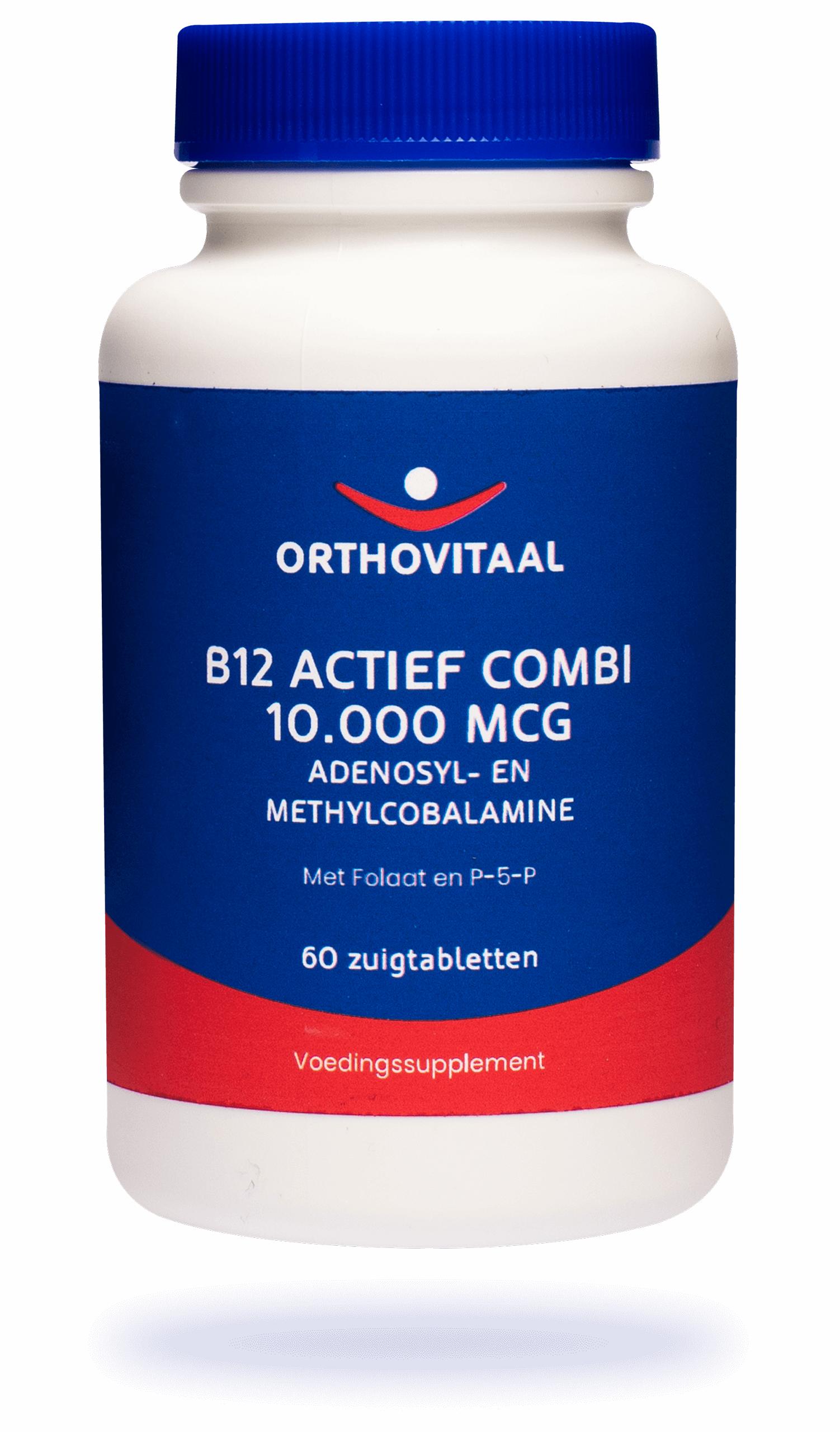 ORTHOVITAAL B12 ACTIEF COMBI 10.000 MCG