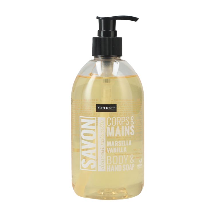 SENCE SAVON BODY AND HAND SOAP MARSELLA VANILLA