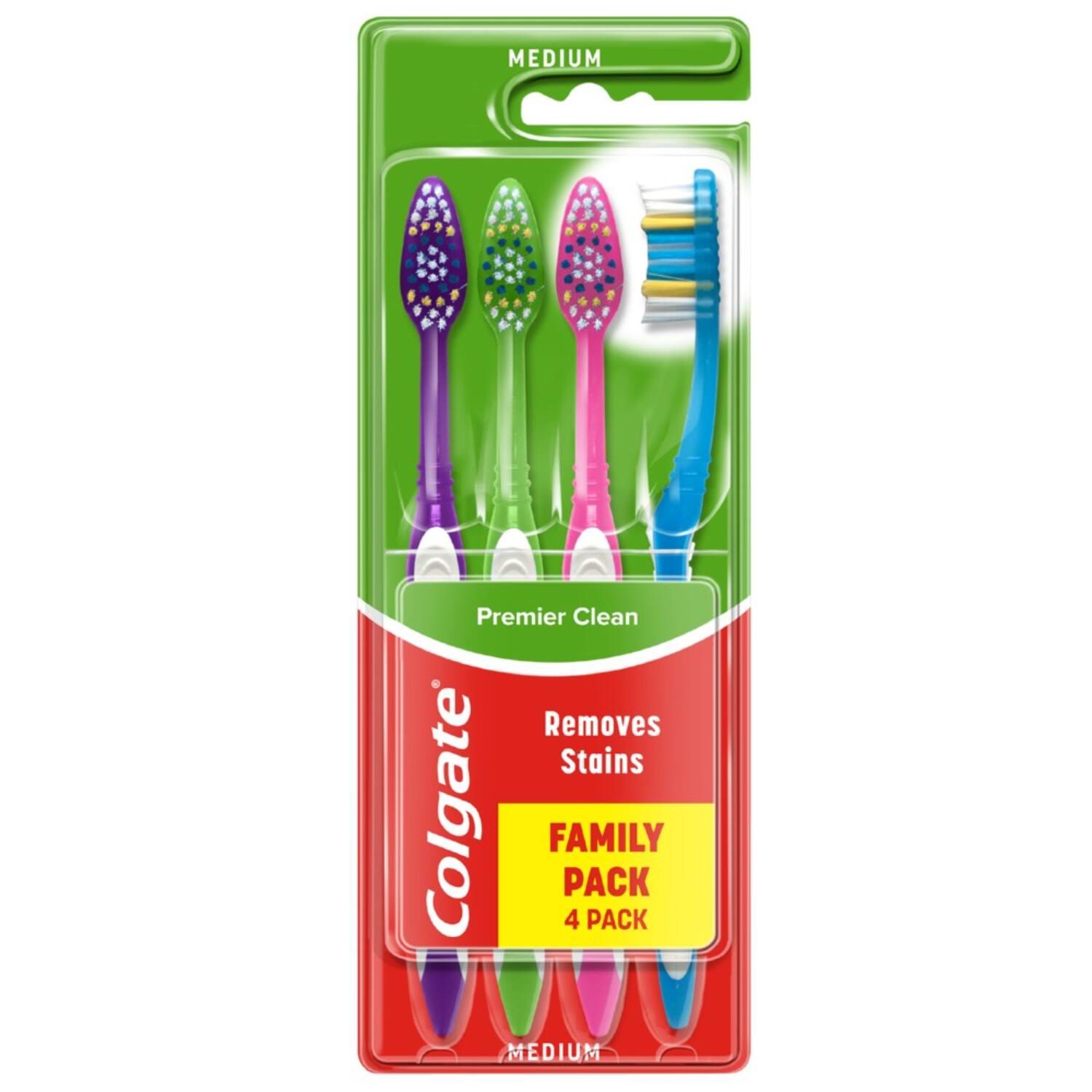 COLGATE TANDENBORSTEL PREMIER CLEAN 4 PACK