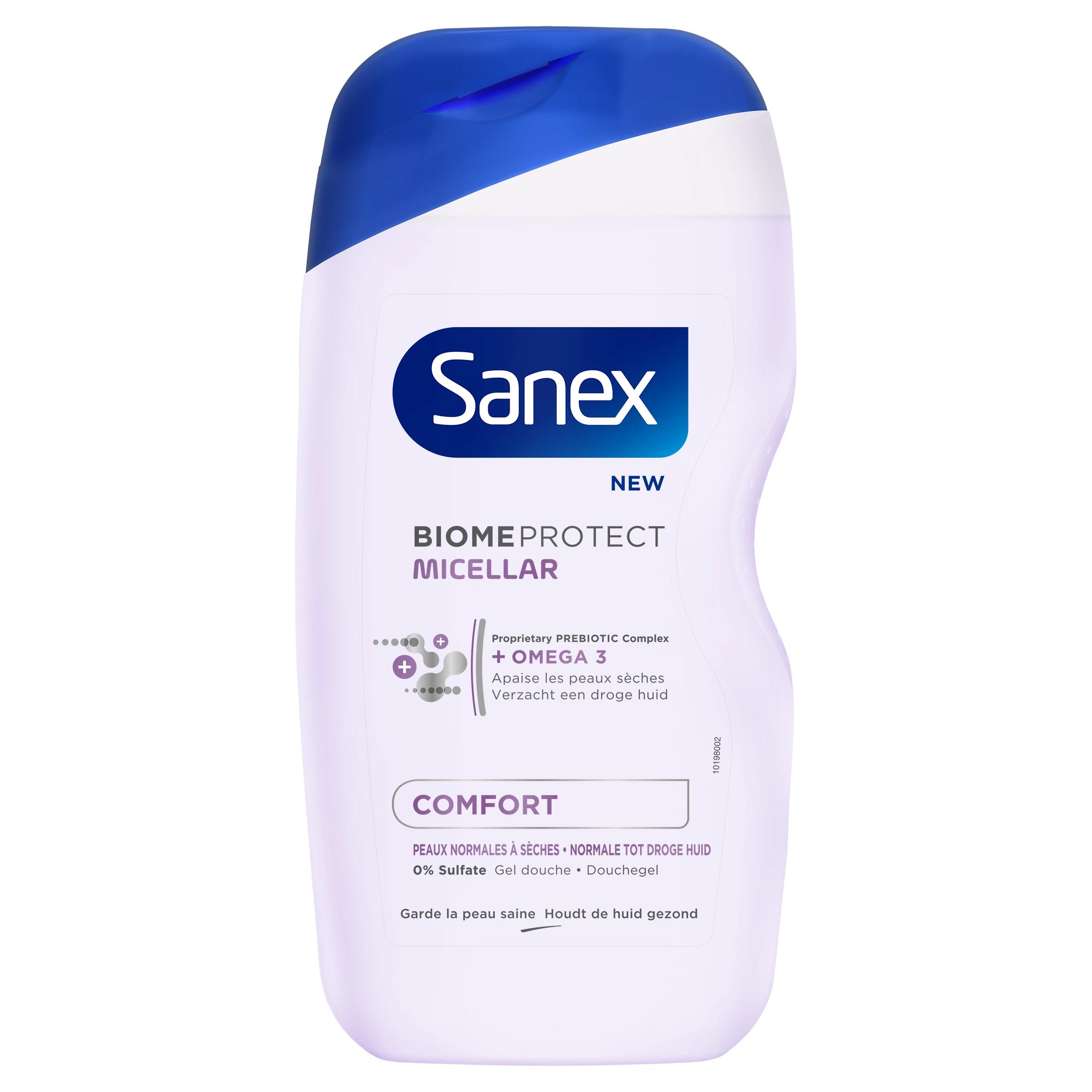 SANEX SHOWER GEL DERMO BIOME PROTECT MICELLAR COMFORT