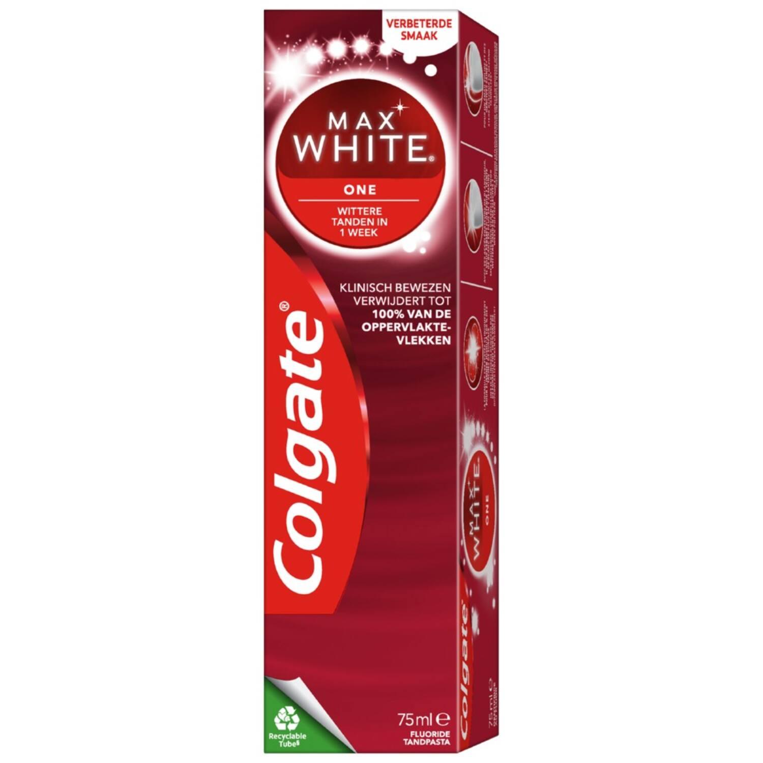 COLGATE TANDPASTA MAX WHITE ONE REGULAR
