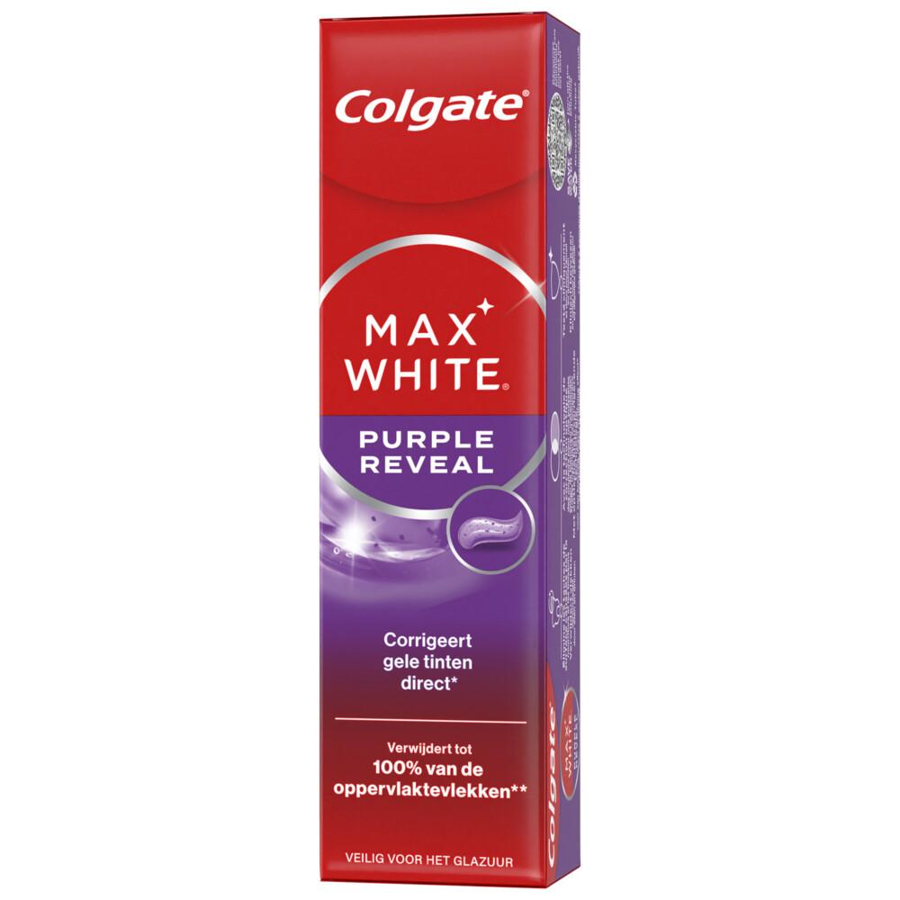 COLGATE TANDPASTA MAX WHITE PURPLE REVEAL