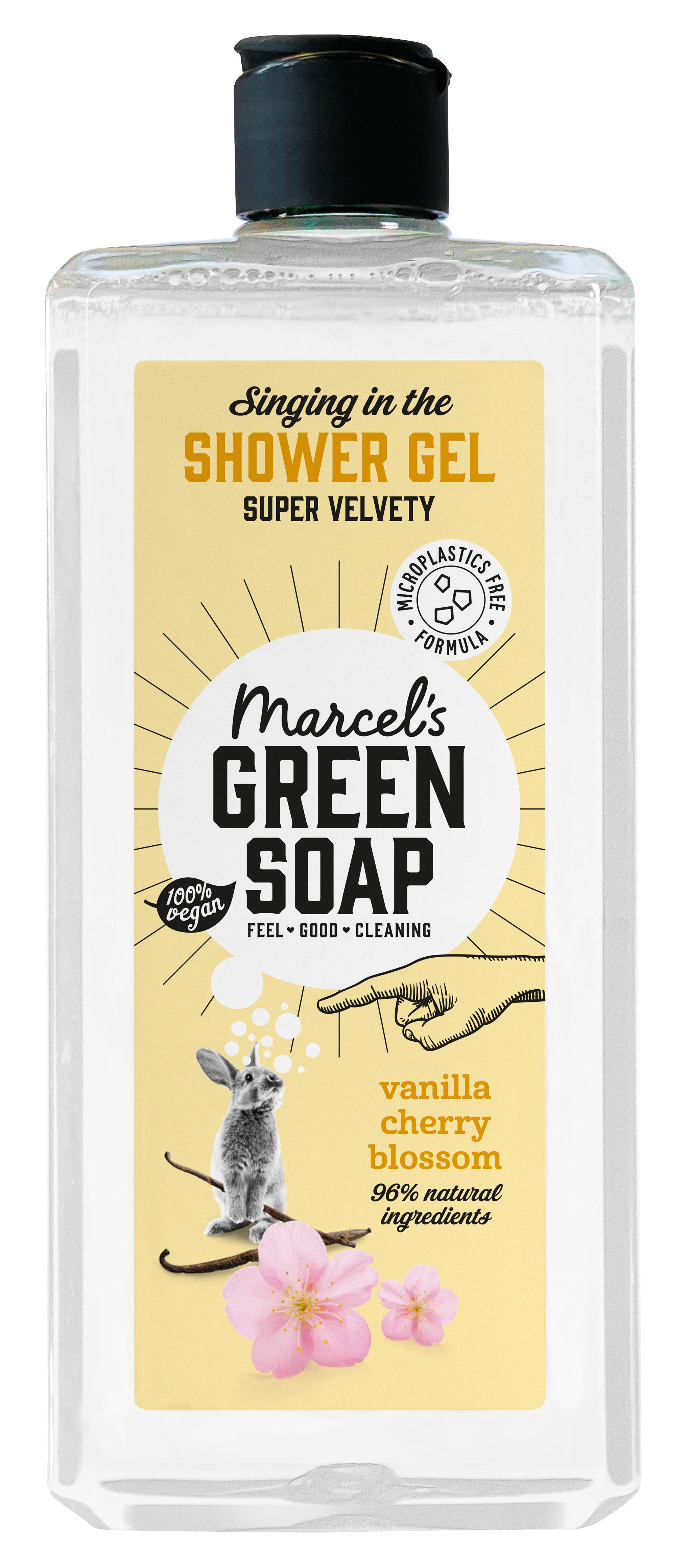 MARCEL'S GREEN SOAP SHOWER GEL VANILLA   CHERRY BLOSSOM