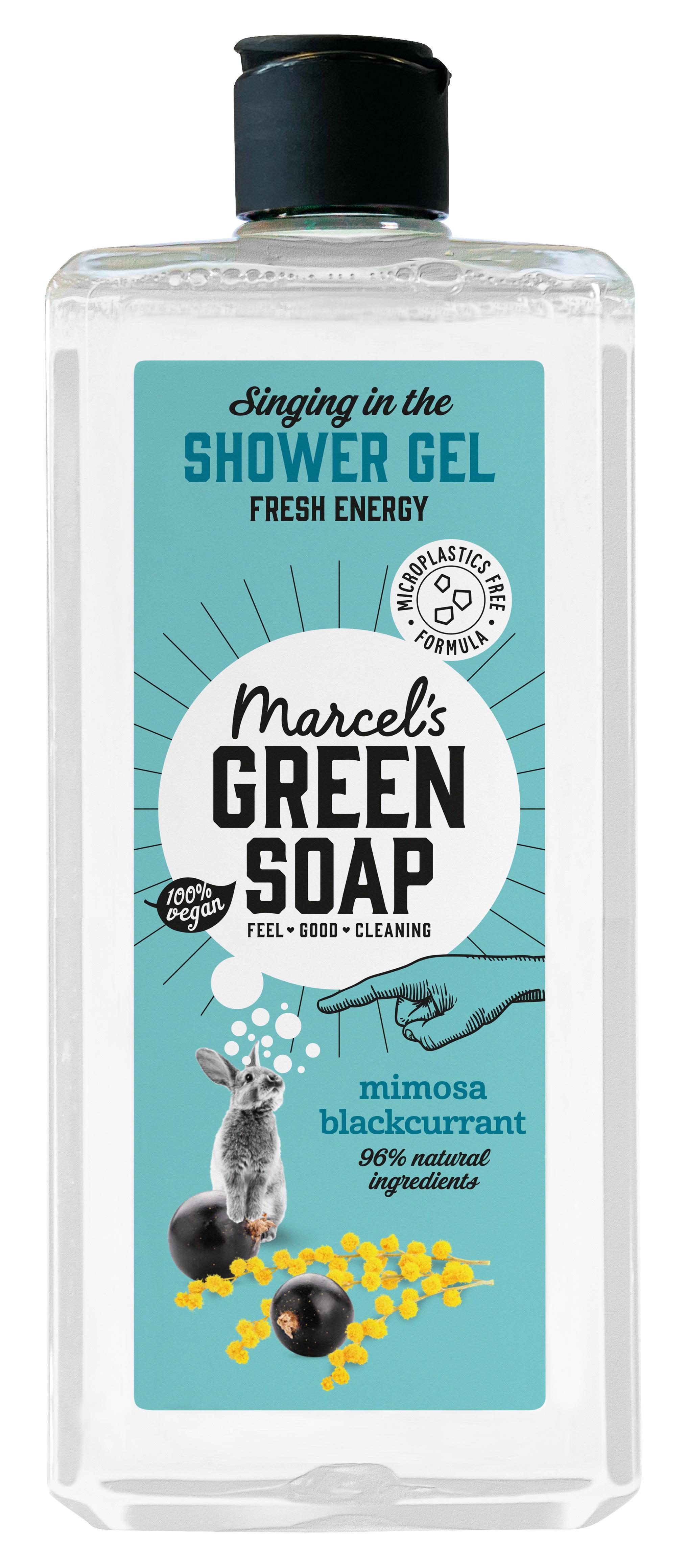MARCEL'S GREEN SOAP SHOWER GEL MIMOSA   BLACK CURRANT