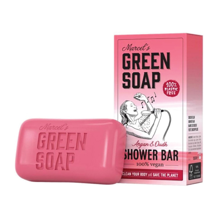 MARCEL'S GREEN SOAP SHOWER BAR ARGAN   OUDH