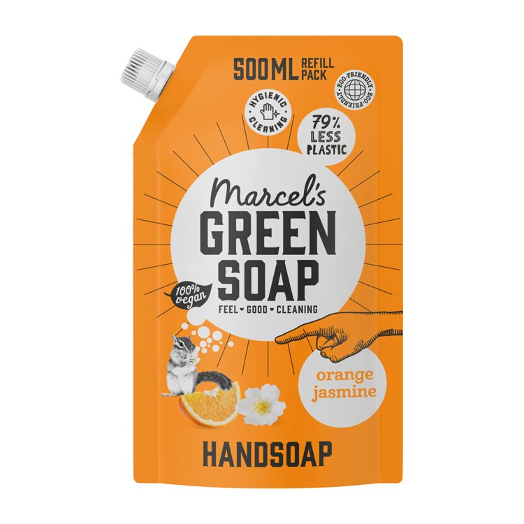 MARCEL'S GREEN SOAP HANDZEEP ORANGE   JASMIN NAVUL