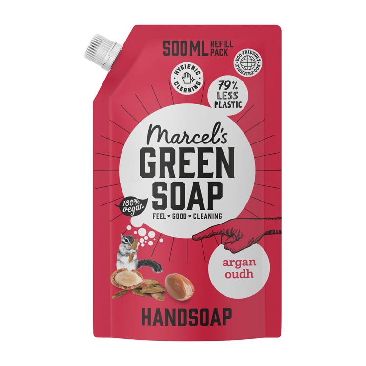 MARCEL'S GREEN SOAP HANDZEEP ARGAN   OUDH NAVUL