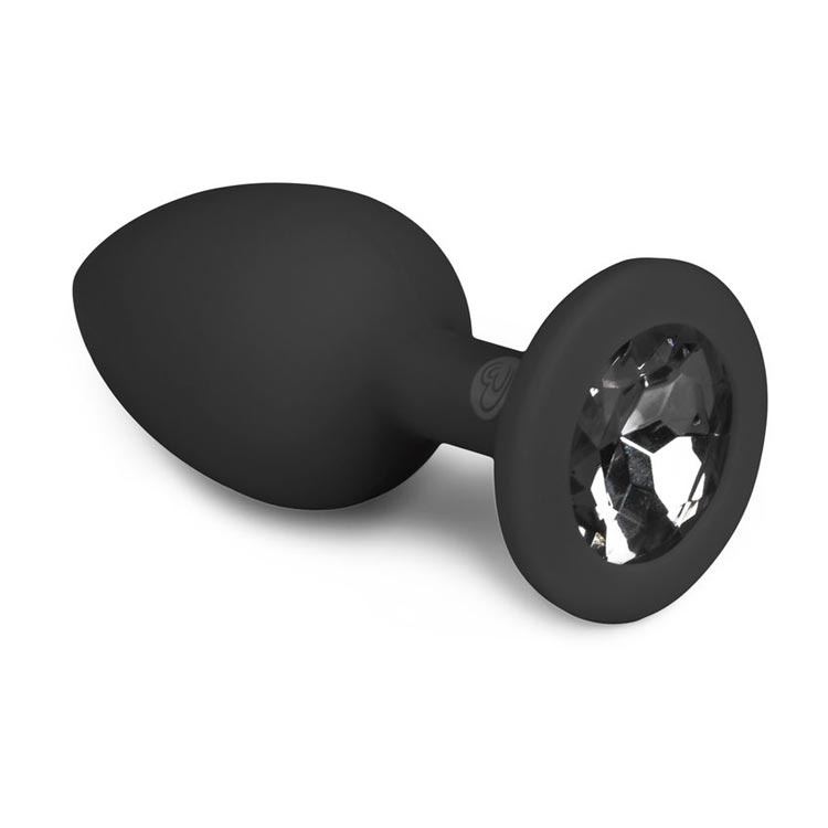 EASYTOYS DIAMOND PLUG KLEIN - ZWART